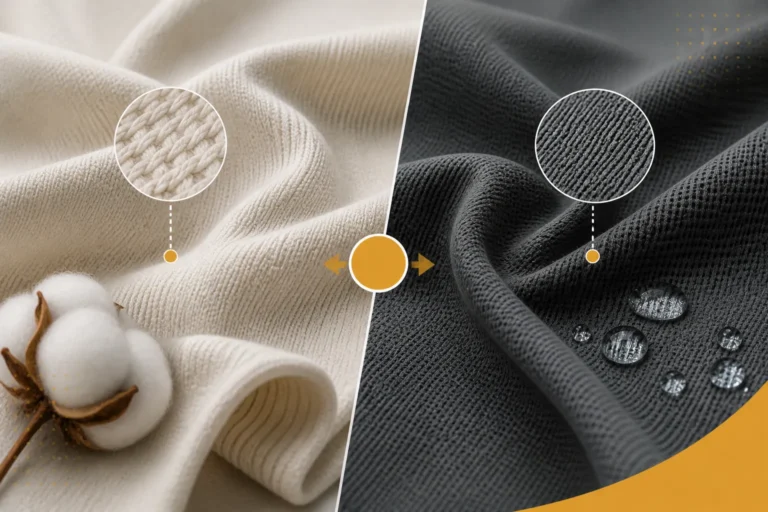 Cotton vs Polyester: Understanding Fabric Behavior in Custom Apparel