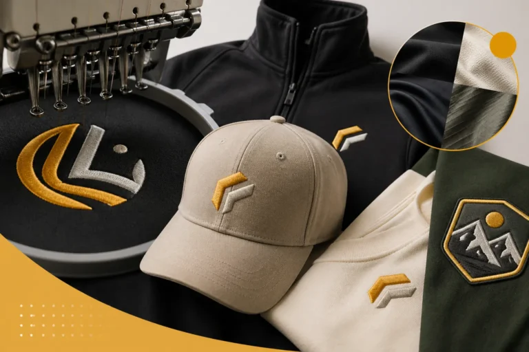 Embroidery for Custom Apparel: Stitch-Based Branding, Material Behavior, and Use Cases