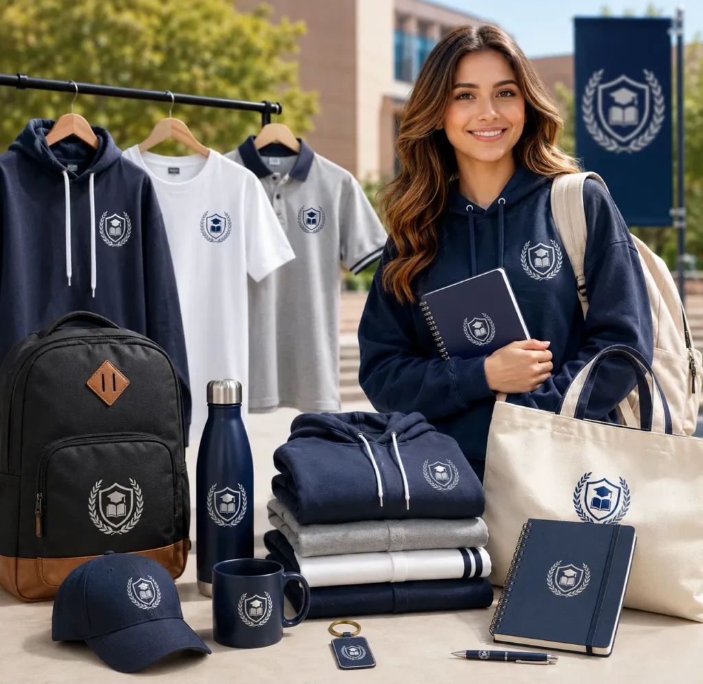 Custom Apparel & Merchandise for Student Communities