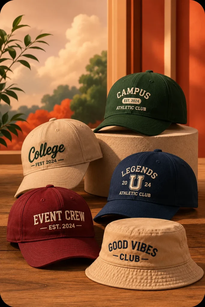 Custom Caps & Headwear
