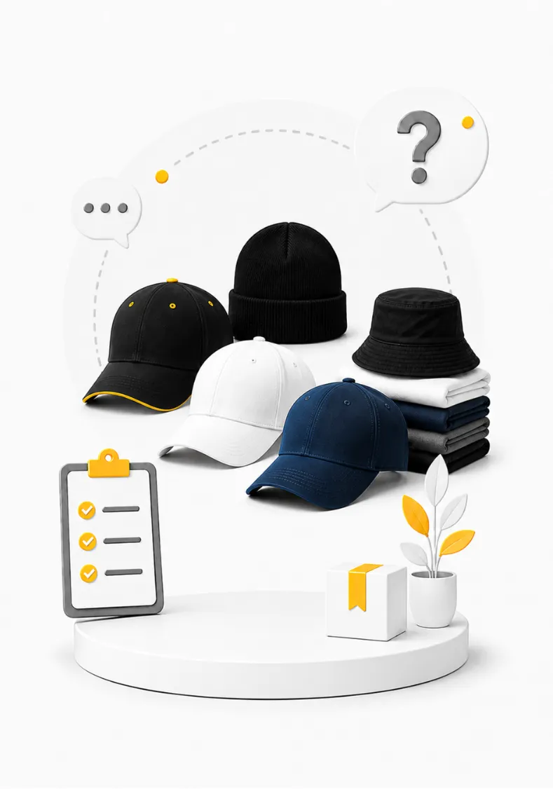 Custom Caps & Headwear – FAQs