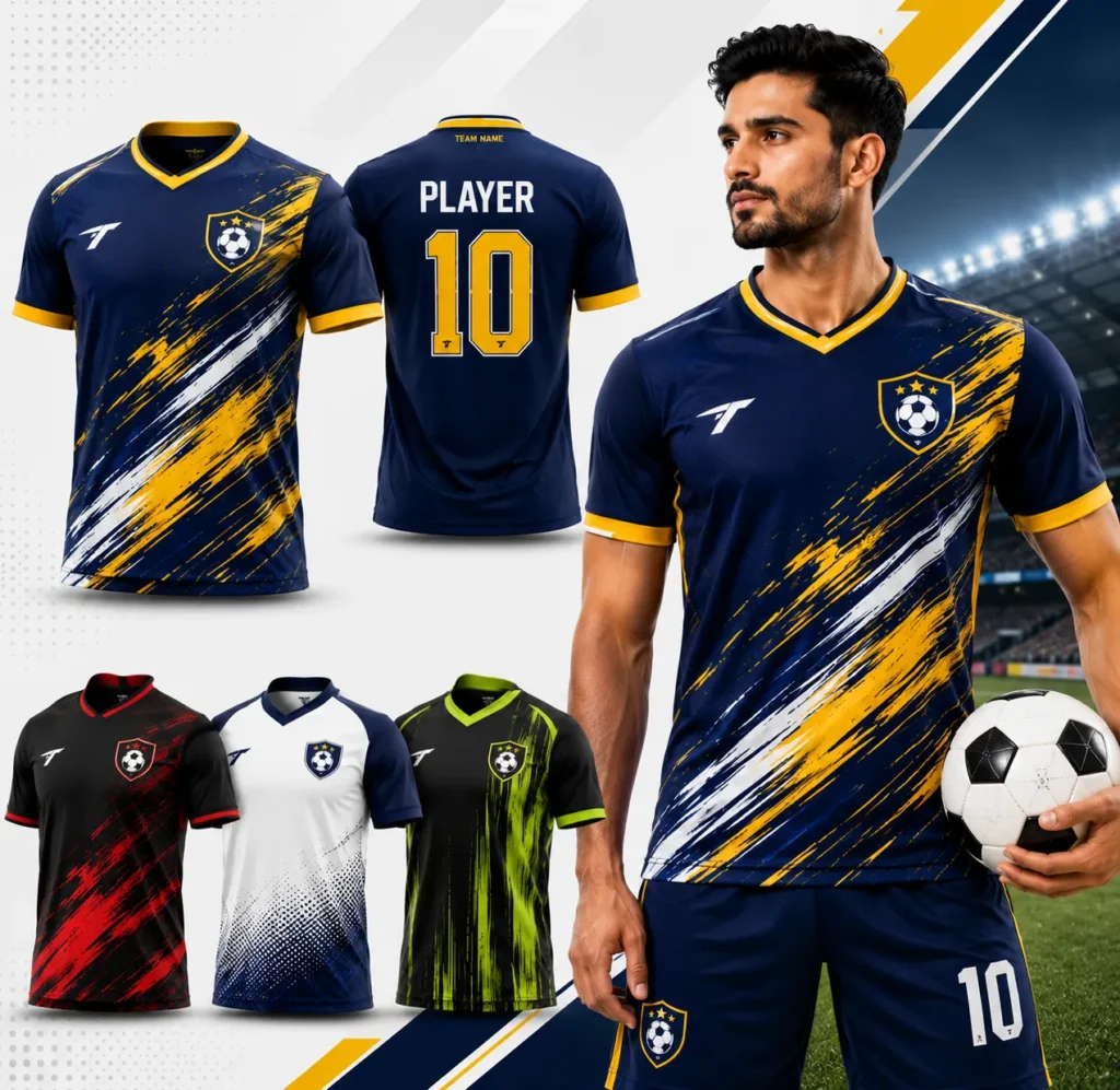 Custom Football Jerseys Printing in India