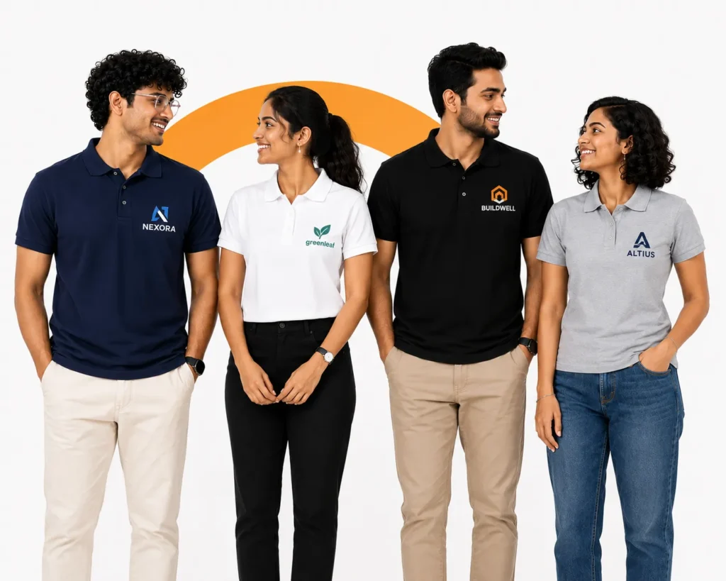 Custom Polo T-Shirts Printing in India