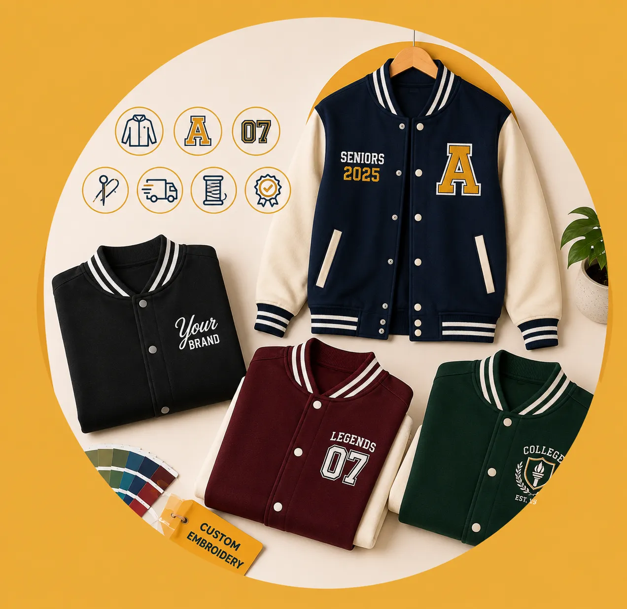 Ready to Order Your Custom Varsity Jackets