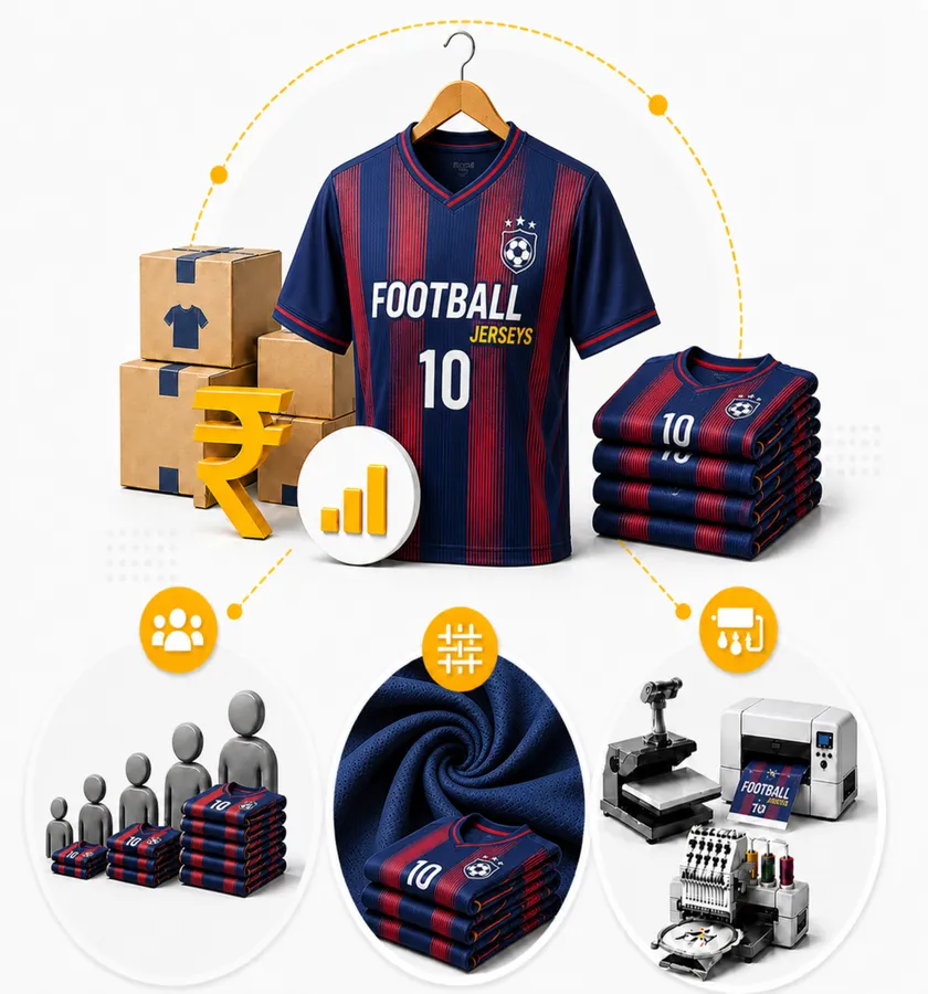 Pricing Factors for Football Jersey Printing