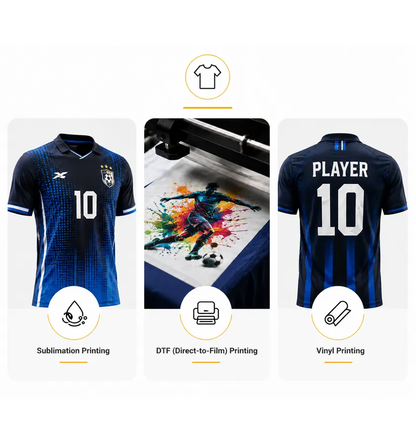 Printing Methods for Football Jerseys