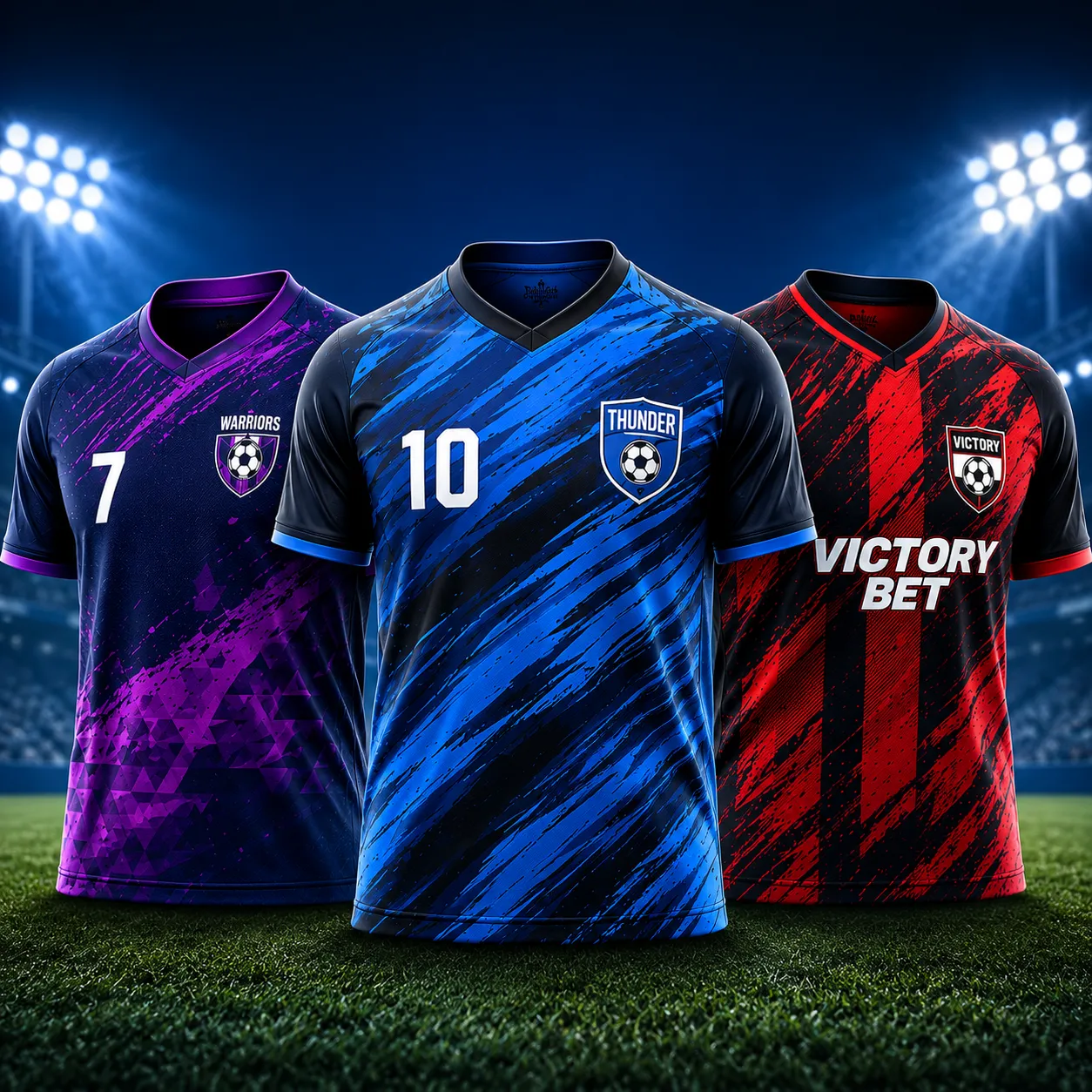 Ready to Print Your Custom Football Jerseys