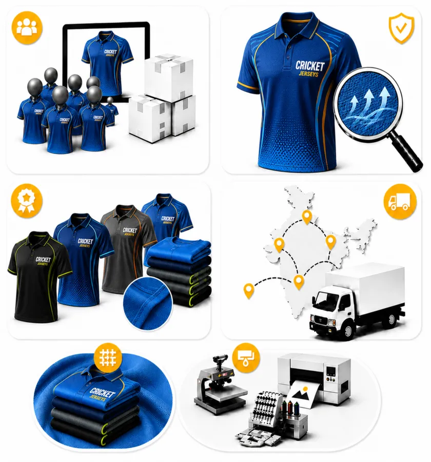 Why Choose TrendyDice for Custom Cricket Jersey Printing